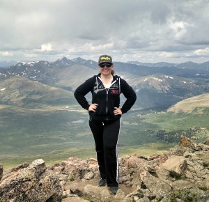 At the top of Mt. Bierstadt, July of 2014.